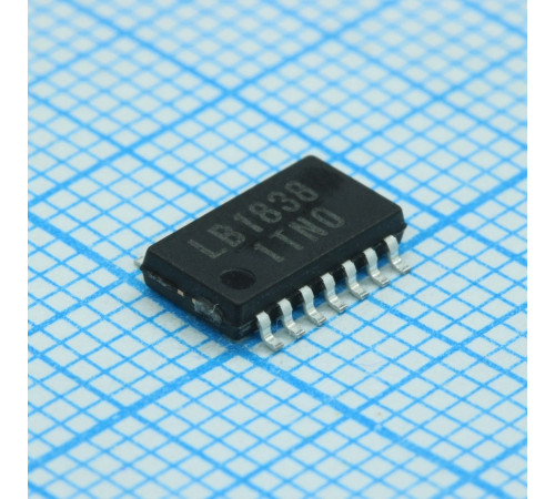 LB1838M-TRM-E, Драйвер двигателя полумостовой 14-Pin MFP лента на катушке LB1838M-TRM-E, Драйвер двигателя полумостовой 14-Pin MFP лента на катушке