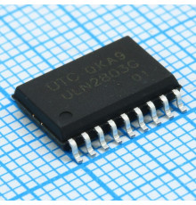 ULN2803G-S18-R, Сборка транзисторная Дарлингтона 8-NPN 50В 0.5А