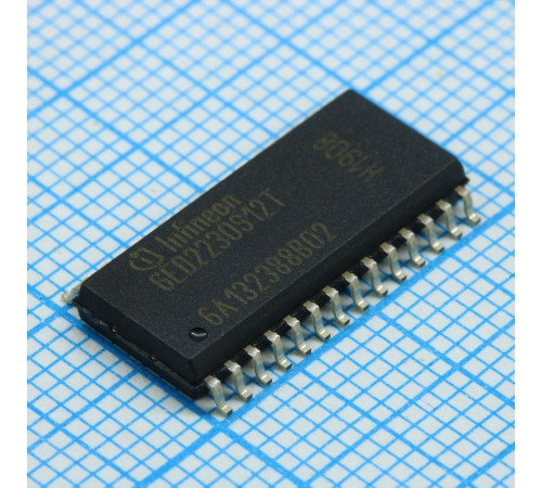 6ED2230S12TXUMA1, Драйвер верхнего и нижнего плеча 6 выходов 24-Pin DSO лента на катушке 6ED2230S12TXUMA1, Драйвер верхнего и нижнего плеча 6 выходов 24-Pin DSO лента на катушке