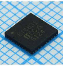 SIC631CD-T1-GE3, Драйвер верхнего/нижнего плеча инвертирующий 55A один выход 31-Pin PowerPAK MLP EP лента на катушке