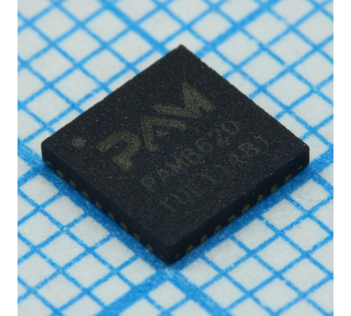 PAM8620TR, УНЧ двухканальный стерео 15Вт класс D PAM8620TR, УНЧ двухканальный стерео 15Вт класс D