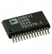 ADM211EARSZ, Приемопередатчик RS232 питание 5В счетверенный полный дуплекс