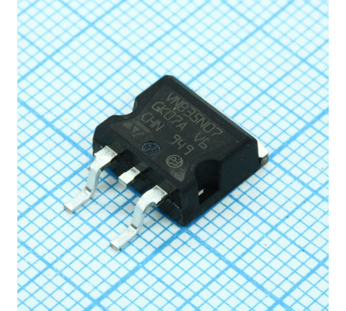 VNB35N07-E, Защищенный ключ 70В/35А/28мОм с токовым ограничением VNB35N07-E, Защищенный ключ 70В/35А/28мОм с токовым ограничением