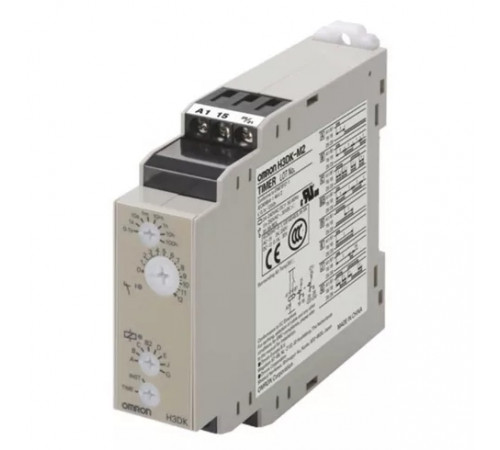 Таймер аналоговый Omron H3DK-M2A DC12 Таймер аналоговый Omron H3DK-M2A DC12