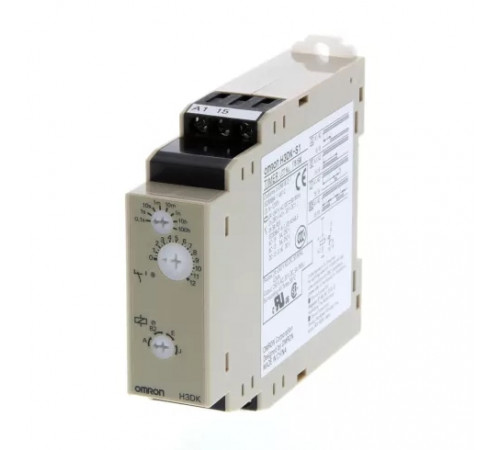 Полупроводниковый таймер Omron H3DK-S1 24-240VAC/DC Полупроводниковый таймер Omron H3DK-S1 24-240VAC/DC
