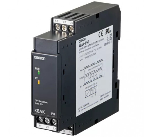 Реле контроля Omron K8AK-PH1 Реле контроля Omron K8AK-PH1