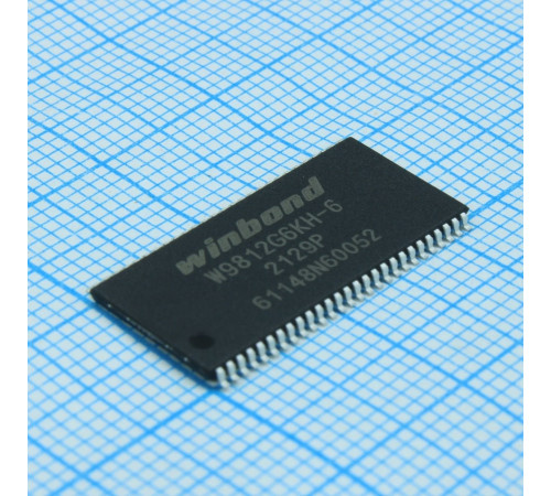W9812G6KH-6, ОЗУ динамическое 128Мбит параллельное 54TSOP W9812G6KH-6, ОЗУ динамическое 128Мбит параллельное 54TSOP