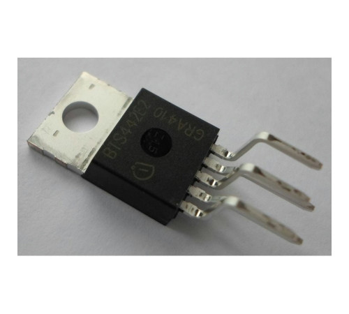 BTS442E2BKSA1, Мощный ключ с обратной связью, 63В, 21А, 167Вт BTS442E2BKSA1, Мощный ключ с обратной связью, 63В, 21А, 167Вт
