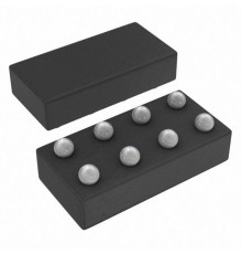 CDC3RL02YFPR, Буфер тактового сигнала 1:2 52МГц 8DSBGA