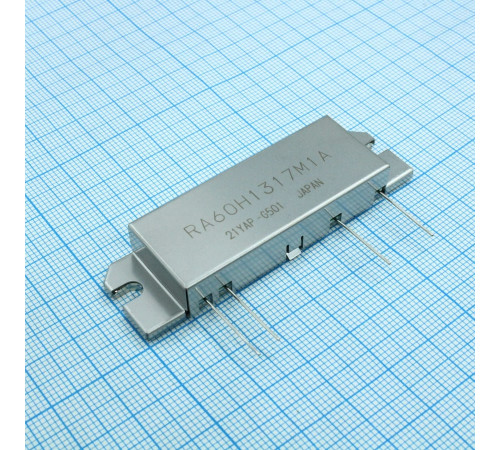RA60H1317M1A-501, РЧ-усилитель 12.5В 136-174МГц 60Вт RA60H1317M1A-501, РЧ-усилитель 12.5В 136-174МГц 60Вт
