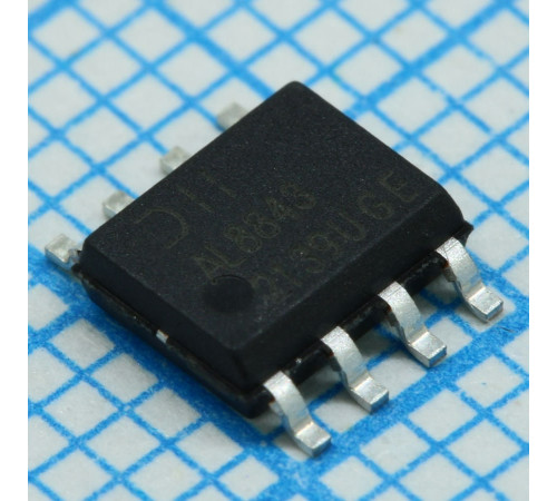 AL8843SP-13, Драйвер LED 5В/9В/12В/15В/18В/24В 8-Pin SO EP лента на катушке AL8843SP-13, Драйвер LED 5В/9В/12В/15В/18В/24В 8-Pin SO EP лента на катушке