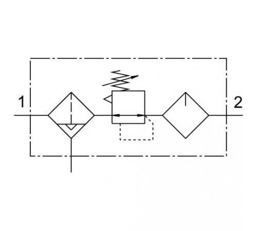 Блок подготовки воздуха Festo FRC-1/4-D-7-O-MIDI-A Блок подготовки воздуха Festo FRC-1/4-D-7-O-MIDI-A