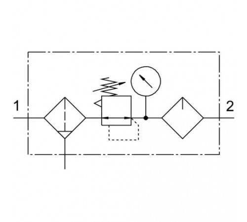 Блок подготовки воздуха Festo FRC-1/2-D-MIDI