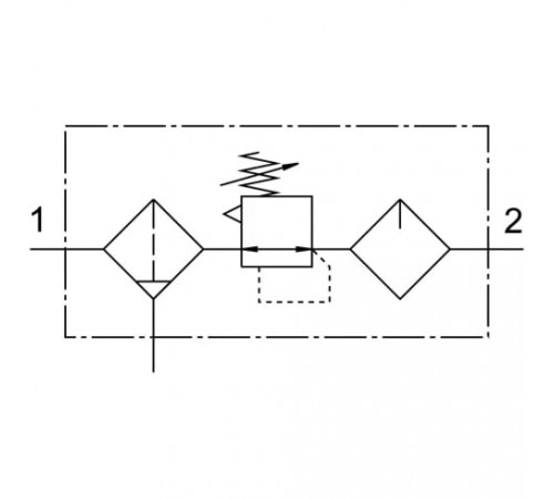 Блок подготовки воздуха Festo FRC-1/4-D-7-O-MINI Блок подготовки воздуха Festo FRC-1/4-D-7-O-MINI