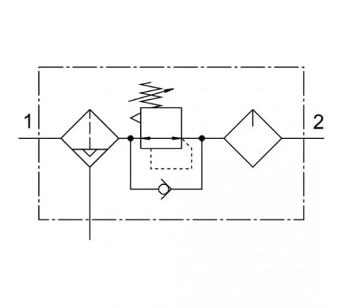 Блок подготовки воздуха Festo FRC-1-D-5M-O-MAXI-A Блок подготовки воздуха Festo FRC-1-D-5M-O-MAXI-A