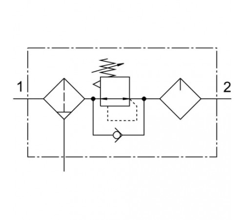 Блок подготовки воздуха Festo FRC-1/2-D-O-DI-MAXI Блок подготовки воздуха Festo FRC-1/2-D-O-DI-MAXI