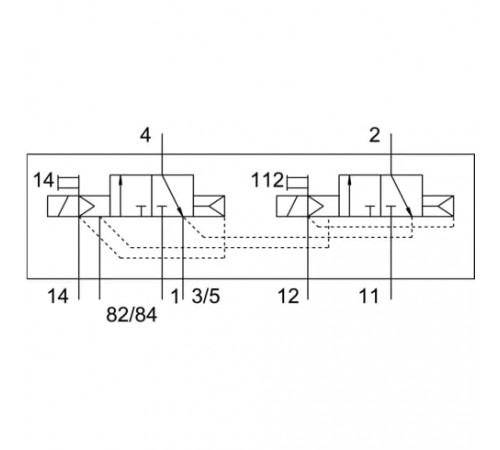 Распределитель с электромагнитным управлением Festo CPV10-M1H-2X3-GLS-M7-B-EX Распределитель с электромагнитным управлением Festo CPV10-M1H-2X3-GLS-M7-B-EX