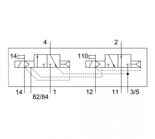 Распределитель с электромагнитным управлением Festo CPV10-M1H-3OLS-3GLS-M7-B-EX Распределитель с электромагнитным управлением Festo CPV10-M1H-3OLS-3GLS-M7-B-EX