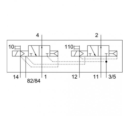 Распределитель с электромагнитным управлением Festo CPV10-M1H-2X3-OLS-M7 Распределитель с электромагнитным управлением Festo CPV10-M1H-2X3-OLS-M7