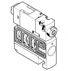 Распределитель с электромагнитным управлением Festo CPVSC1-M1LH-D-H-M5C
