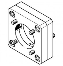 Фланец электродвигателя Festo EAMF-A-64A/B-60G/H