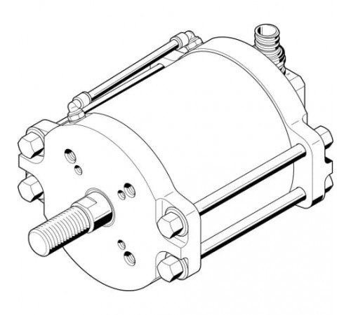Линейный привод Festo DFPI-200-ND2P-E-P-G2
