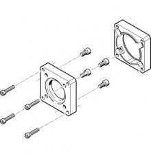Фланец электродвигателя Festo EAMF-A-48A-60G/H