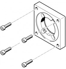 Фланец электродвигателя Festo EAMF-A-48A-87A