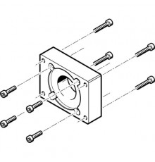 Фланец электродвигателя Festo EAMF-A-38B-42A