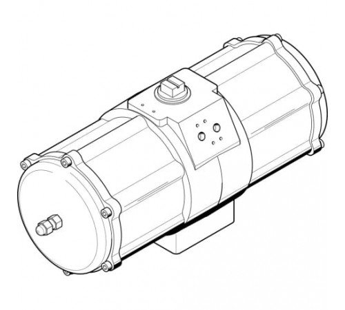 Неполноповоротный привод Festo DAPS-3840-090-R-F16