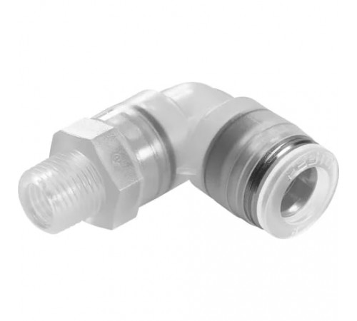 Штуцер цанговый угловой Festo NPQP-L-R18-Q8-FD-P10 Штуцер цанговый угловой Festo NPQP-L-R18-Q8-FD-P10