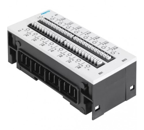 Модуль входа/выхода Festo CPX-L-8DE-8DA-16-KL-3POL Модуль входа/выхода Festo CPX-L-8DE-8DA-16-KL-3POL