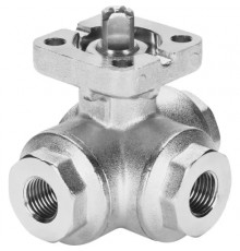 Шаровой кран Festo VZBA-3/4-GGG-63-32L-F0405-V4V4T Ру63 Ду20 (PN63 DN20)