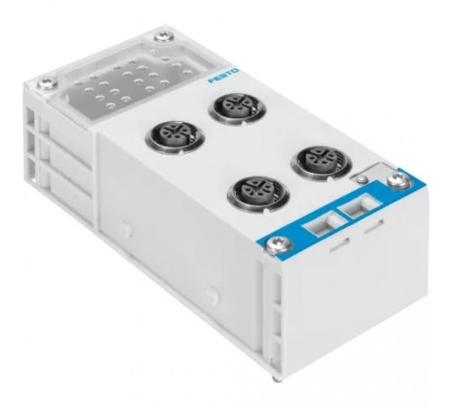 Плита для блочного монтажа Festo CPX-P-AB-4XM12-4POL-8DE-N-IS Плита для блочного монтажа Festo CPX-P-AB-4XM12-4POL-8DE-N-IS