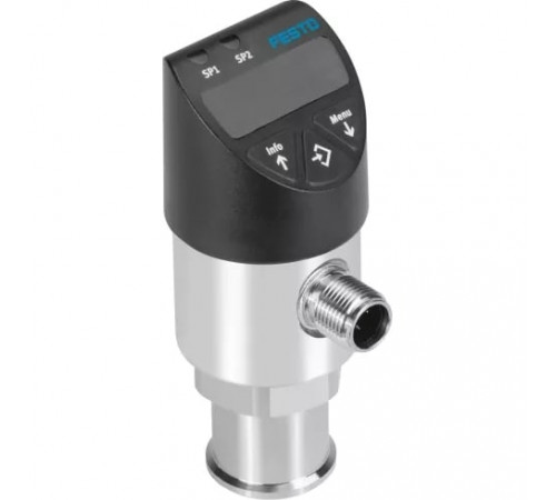 Датчик давления Festo SPAW-B11R-G14F-2P-M12 Датчик давления Festo SPAW-B11R-G14F-2P-M12