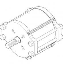 Линейный привод Festo DFPI-250-ND2P-E-P-G2
