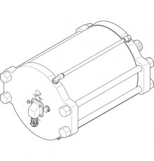 Линейный привод Festo DFPI-250-ND2P-C1V-A