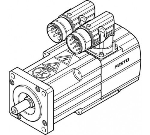 Серводвигатель Festo EMMS-AS-55-SK-LS-RR-S1 Серводвигатель Festo EMMS-AS-55-SK-LS-RR-S1