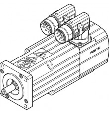 Серводвигатель Festo EMMS-AS-55-MK-LS-RR