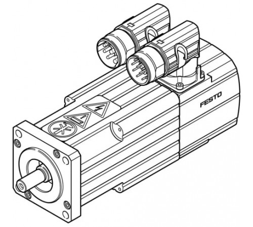 Серводвигатель Festo EMMS-AS-55-MK-HS-RRB Серводвигатель Festo EMMS-AS-55-MK-HS-RRB