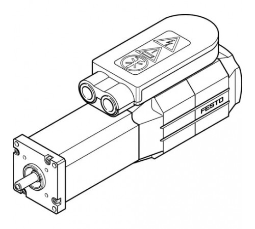Серводвигатель Festo EMMS-AS-40-S-LS-TS Серводвигатель Festo EMMS-AS-40-S-LS-TS