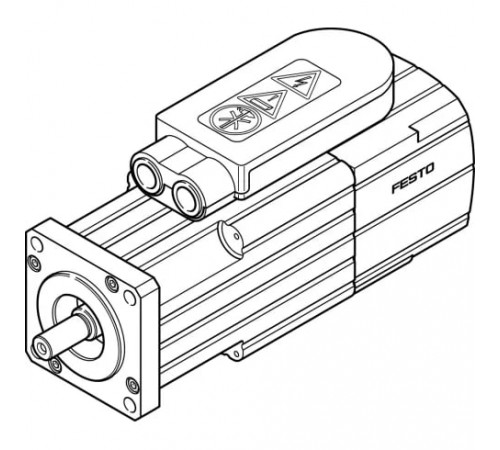 Серводвигатель Festo EMMS-AS-55-MK-LS-TM Серводвигатель Festo EMMS-AS-55-MK-LS-TM