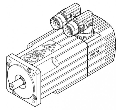 Серводвигатель Festo EMMS-AS-70-MK-LV-RRB Серводвигатель Festo EMMS-AS-70-MK-LV-RRB