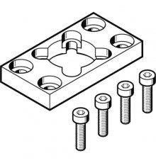 Фланцевое крепление Festo DAMF-F7-16