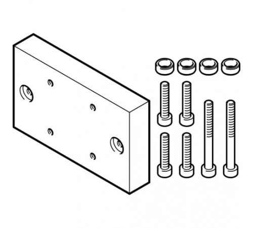 Набор переходников Festo DHAA-D-H4-12-Q11-8 Набор переходников Festo DHAA-D-H4-12-Q11-8