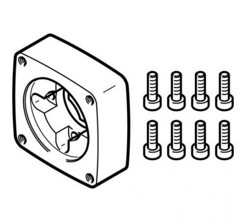 Фланец электродвигателя Festo EAMF-A-28D-40P Фланец электродвигателя Festo EAMF-A-28D-40P