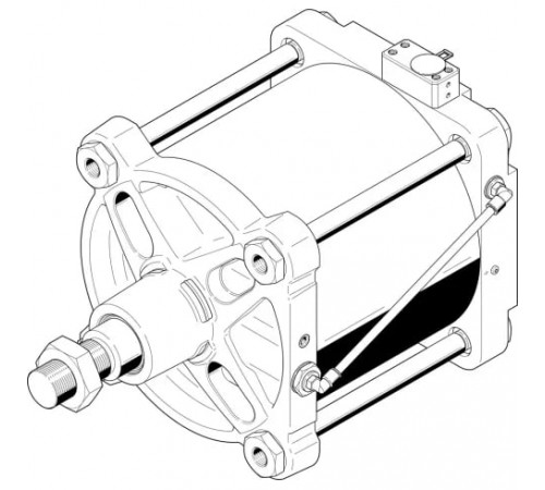 Линейный привод Festo DFPI-320-ND2P-E-NB3P