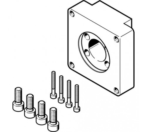 Фланец электродвигателя Festo EAMF-A-L27-67A