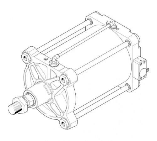 Линейный привод Festo DFPI-250-ND2P-C1V-NB3P-A