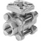 Шаровой кран Festo VZBA-1-GG-63-T-22-F0405-V4V4T Ру63 Ду25 (PN63 DN25)